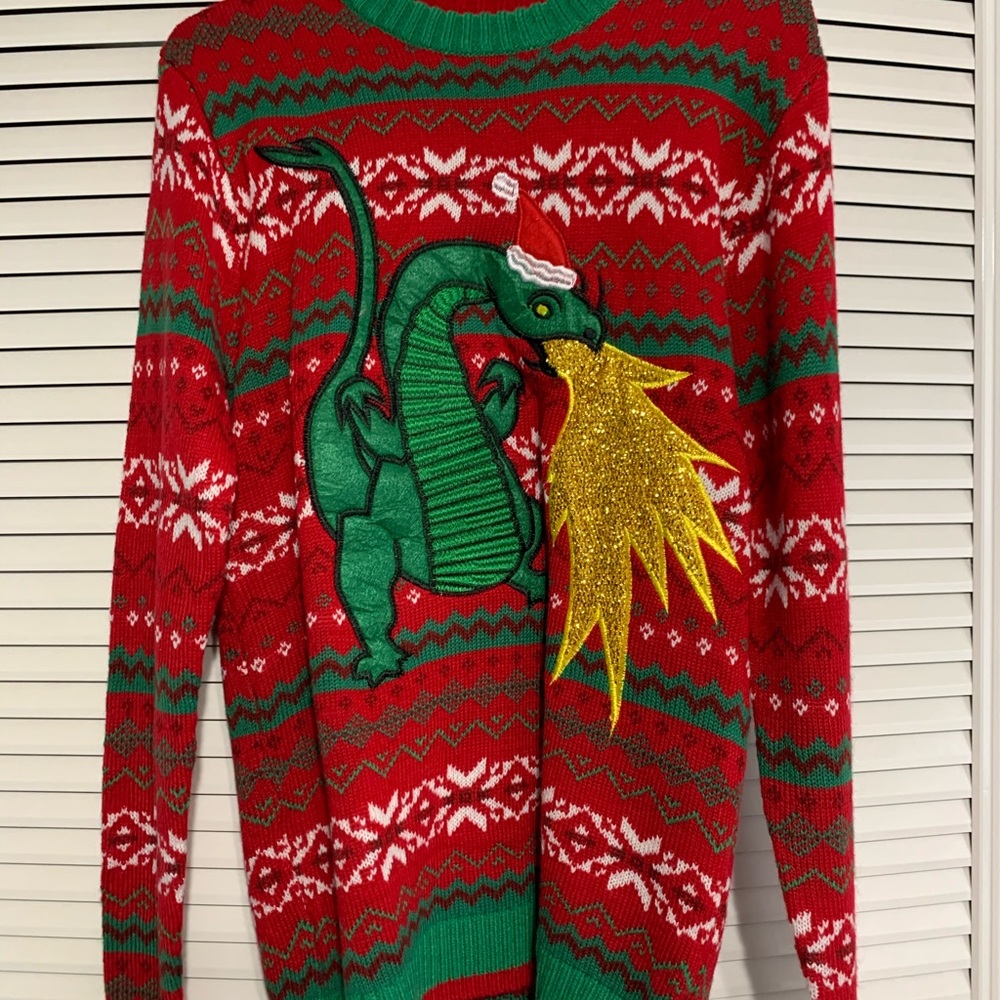 Dragon Christmas Sweater